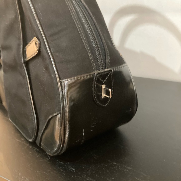 Black Patent Leather Dior Saddle Bowler Bag - Picture 7 of 12
